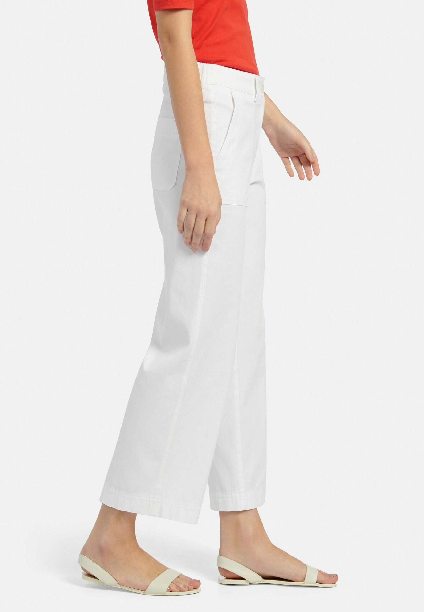 PETER HAHN Trousers - weiß/white 