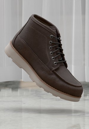 Schnürstiefelette - brown