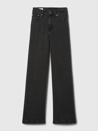 STRIDE SAVILLE - Wide leg - washed black