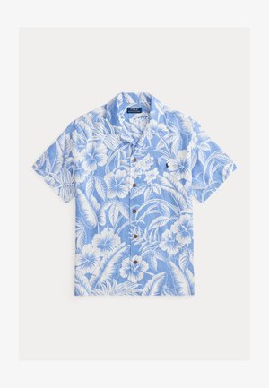 Polo Ralph Lauren CLASSIC FIT TROPICAL PRINT LINEN SHIRT - Skjorter - blue