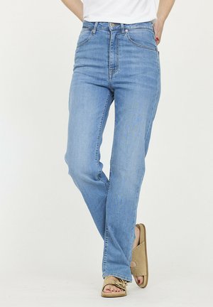 Jean droit - double stone brushed