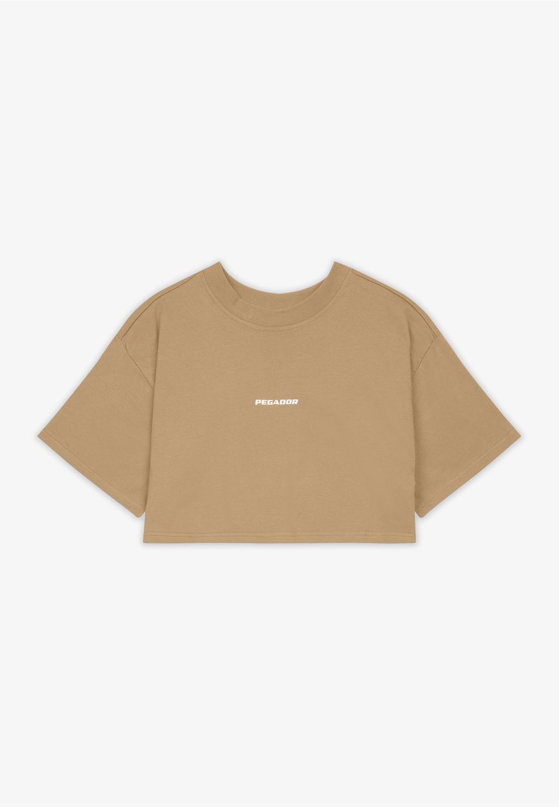 Pegador T-shirt basic zandkleur Pegador T-shirt basic zandkleur