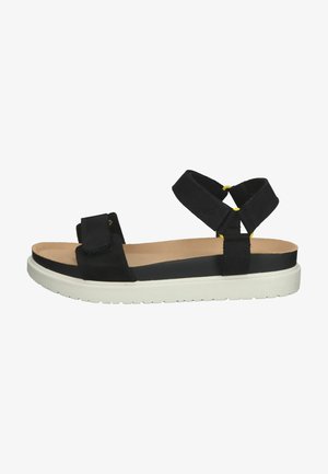 camel active Platform sandals - black