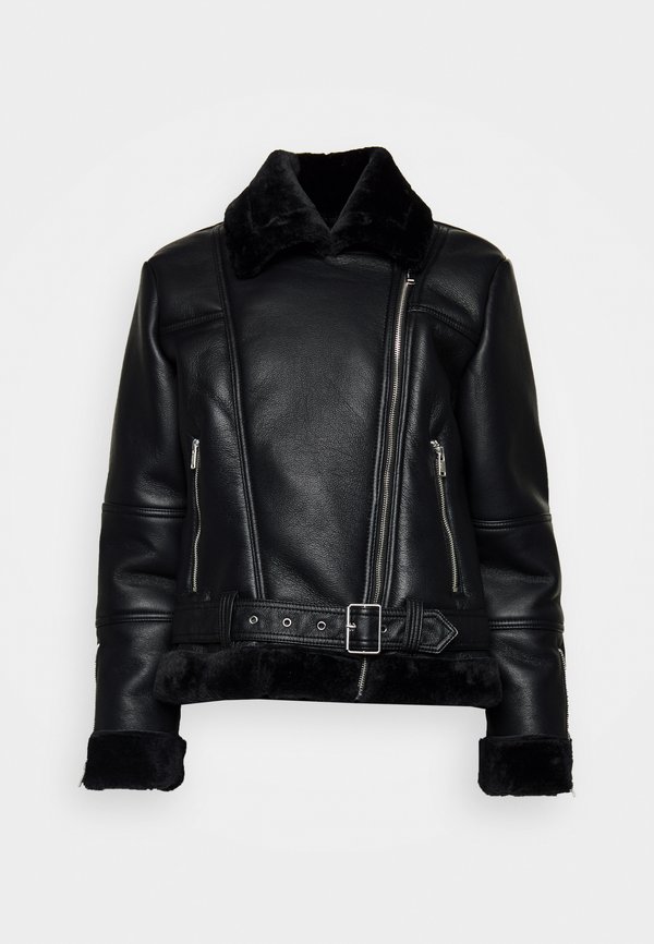 ONLAGNETE - Faux leather jacket4