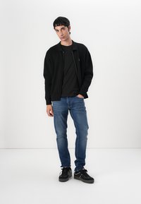 Tommy Jeans BADGE - Kardigán - black