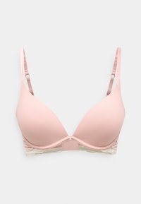 MICRO PLUNGE BRA - Push-up BH - foggy pink