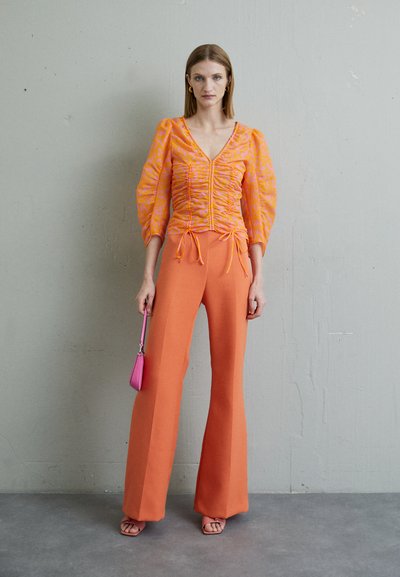 Rodebjer T-shirt à manches longues - orange haze