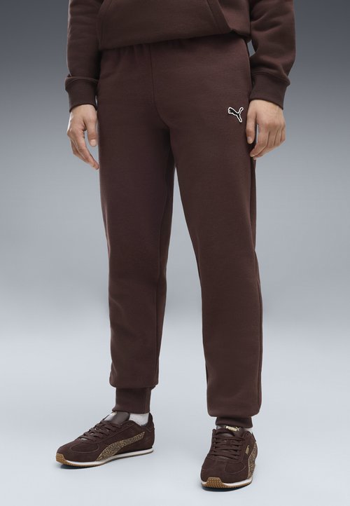 PUMA ESSENTIALS ELEVATED JOGGINGHOSE UNISEX - Tracksuit bottoms - chocolate fondue — foto 3
