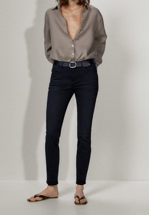 Massimo Dutti Jeans Skinny Fit - black