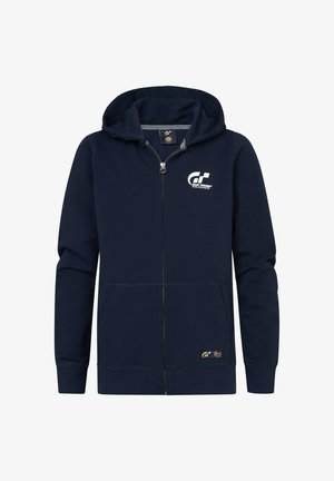 GRAN TURISMO APEX - Bluză de molton cu fermoar - navy blue