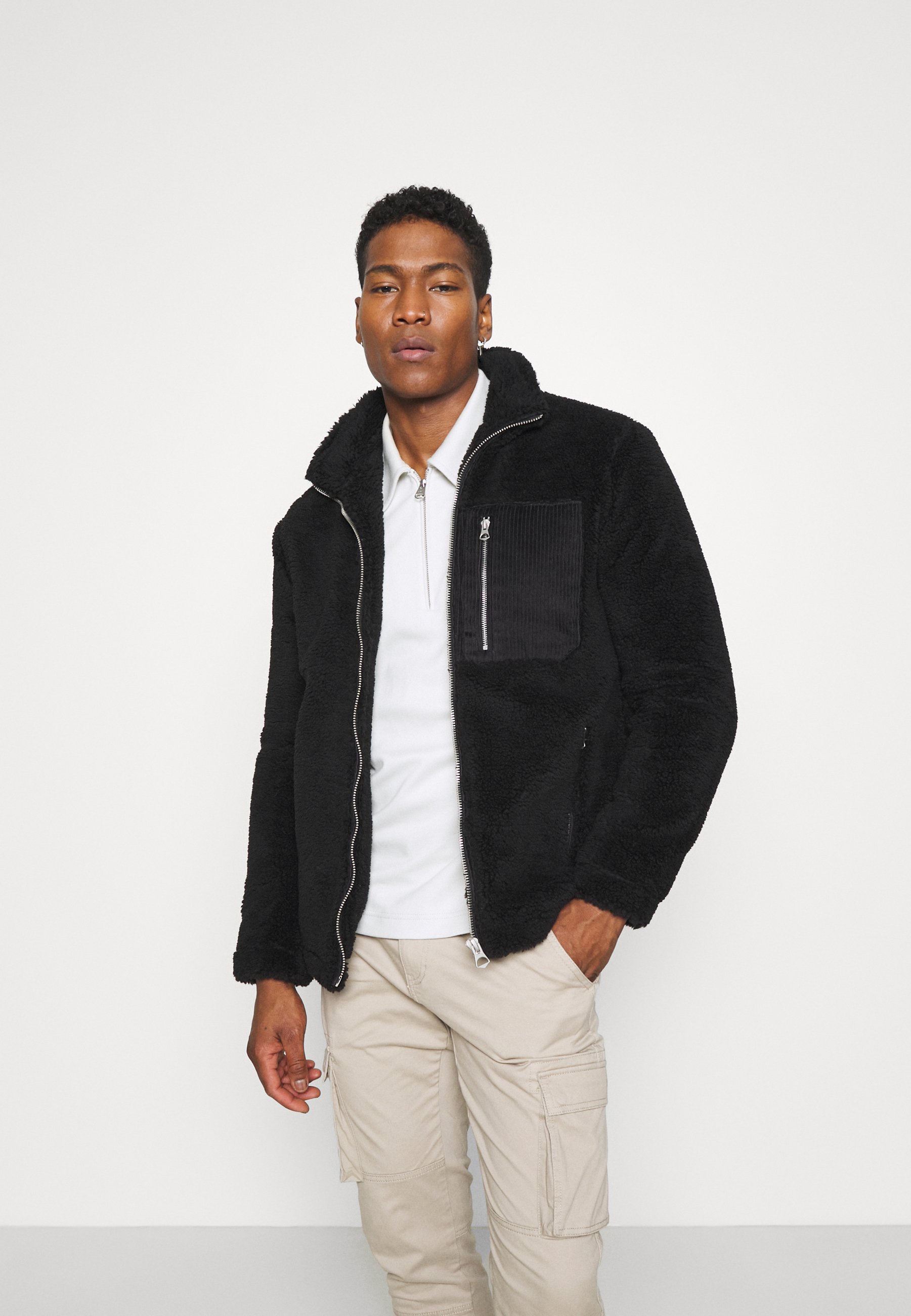 topman borg jacket
