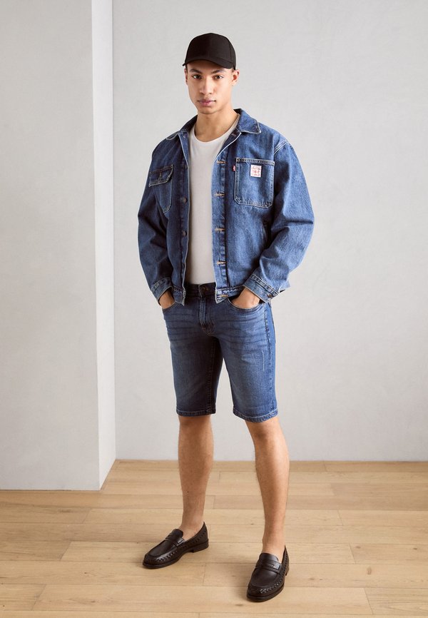 INKADEN - Denim shorts - medium indigo4