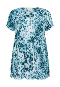 Non sélectionné, teal leopard print
