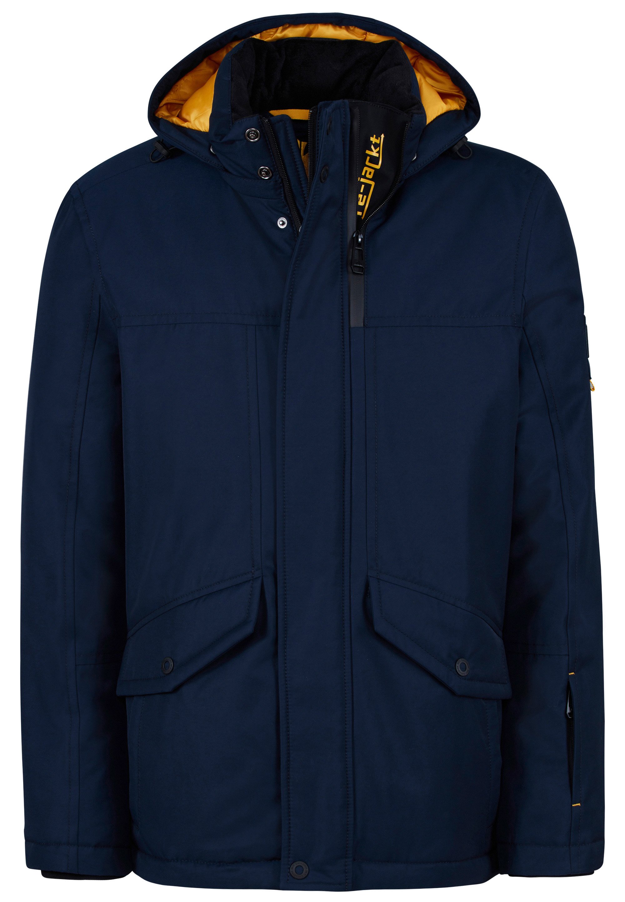 navy blue winter jacket