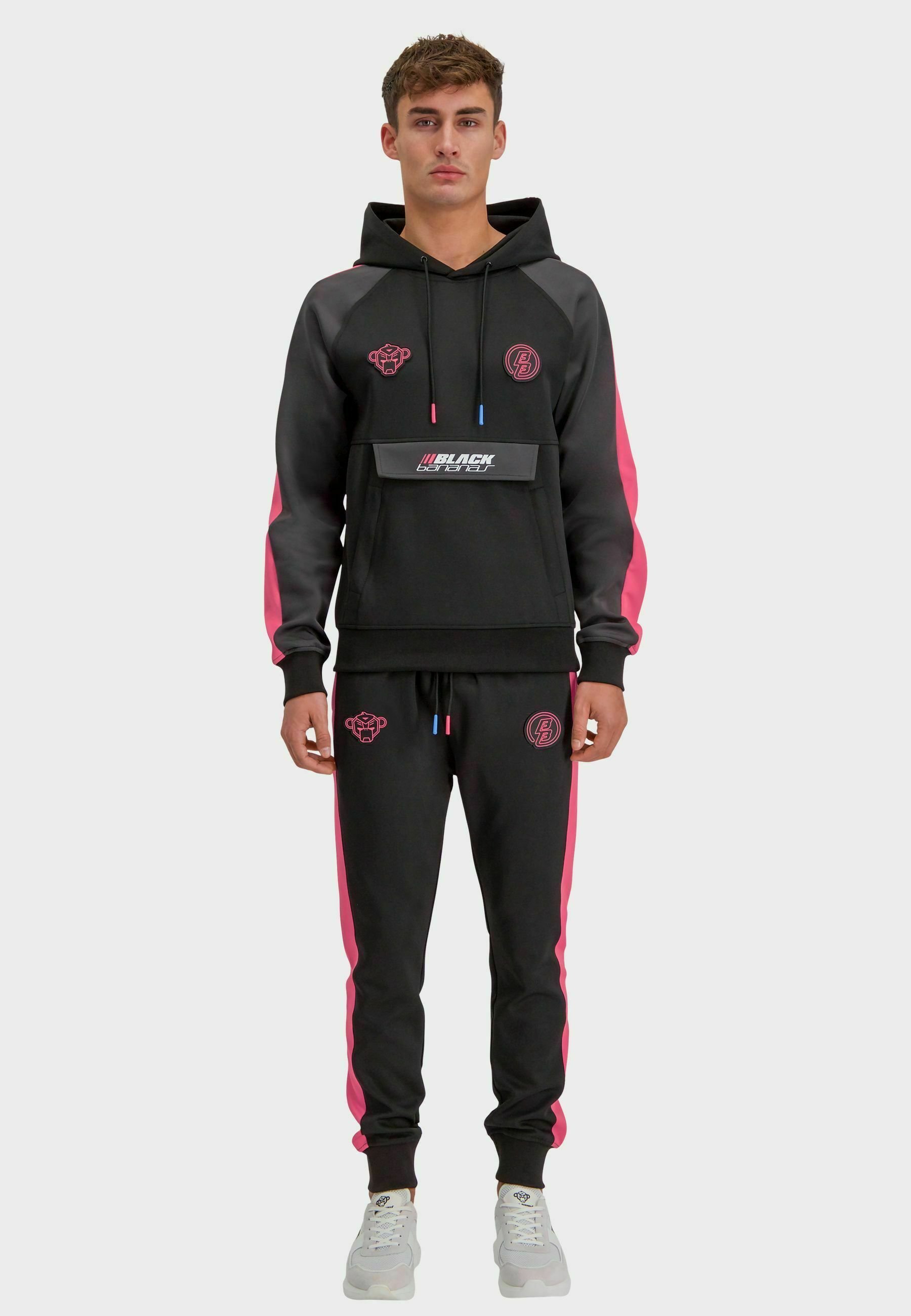 Black Bananas AUGMENTED - Hoodie - black/pink/zwart - Zalando.nl