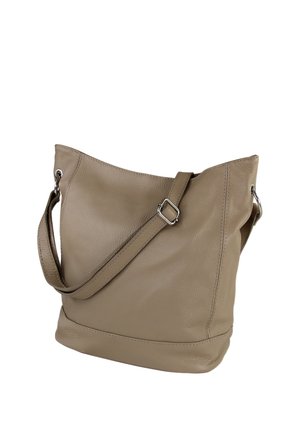 DrachenLeder SHOPPER - Cabas - taupe beige