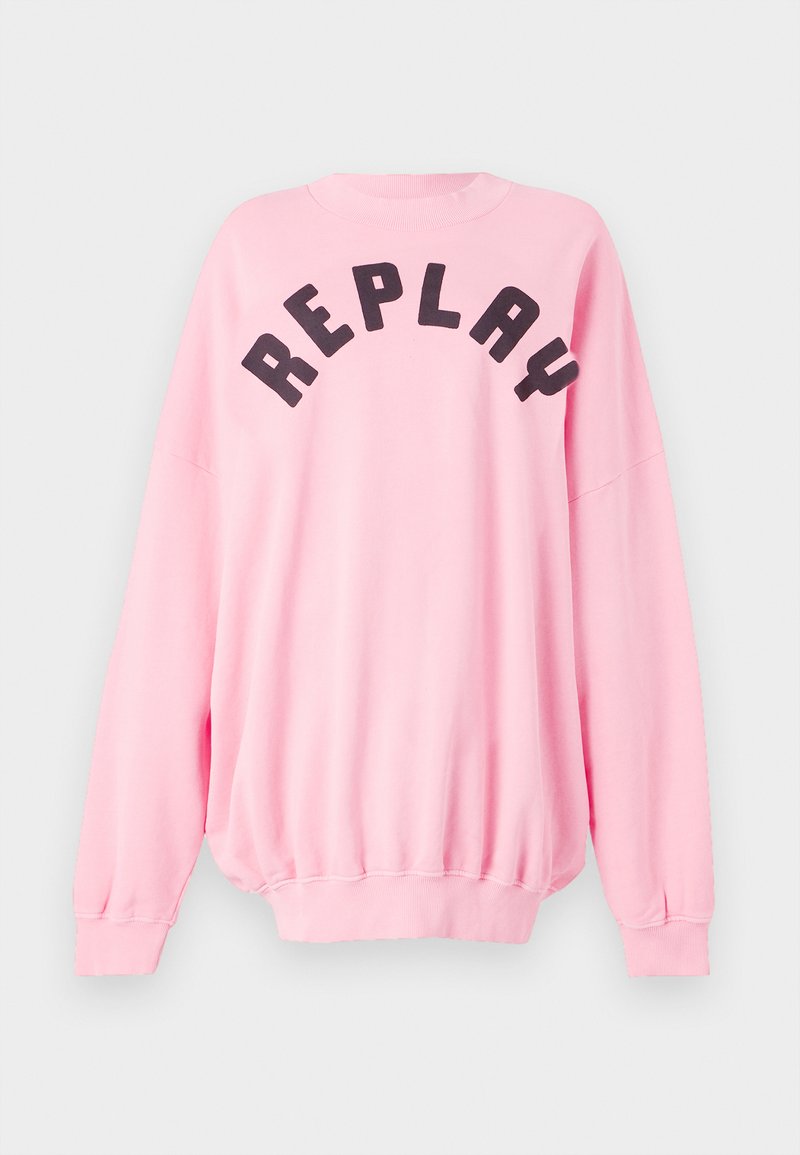 Replay Sweater donkerroze