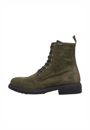 LUNAS - Bottines à lacets - green