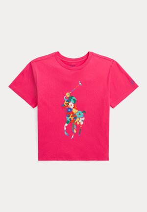 Triko s potiskem - pink