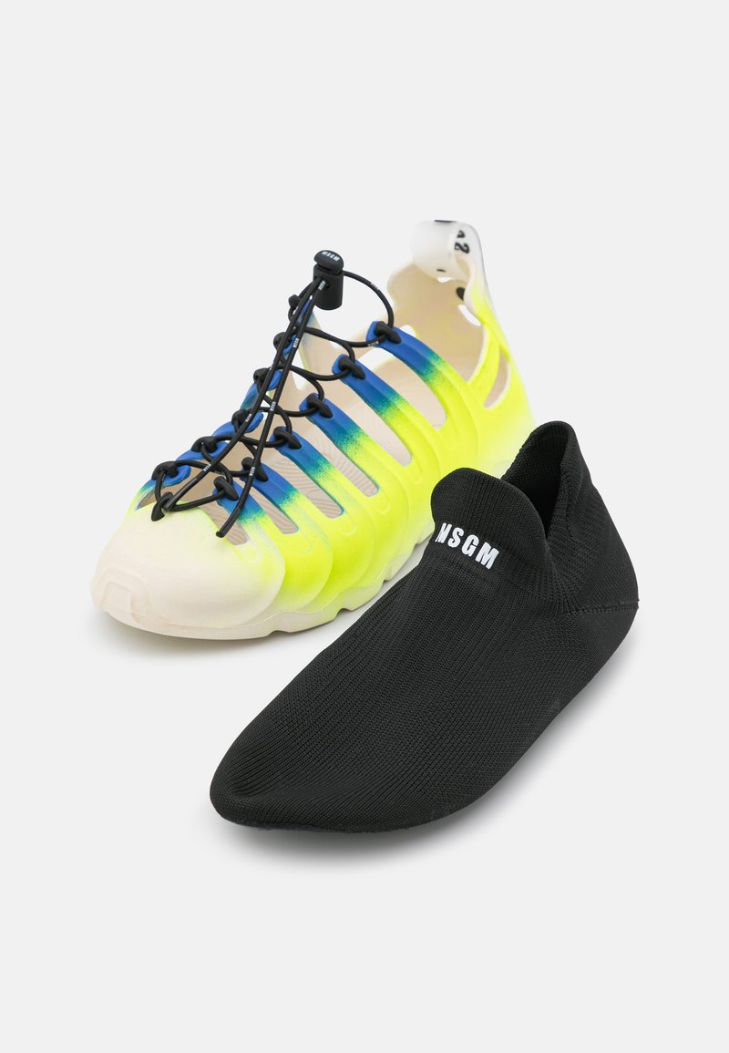 Damen Sneaker | MSGM SCARPA DONNA WOMAN`S SHOES Sneaker low blue/yellow/gelb - BF33850 Damen Sneaker | MSGM SCARPA DONNA WOMAN`S SHOES Sneaker low blue/yellow/gelb - BF33850