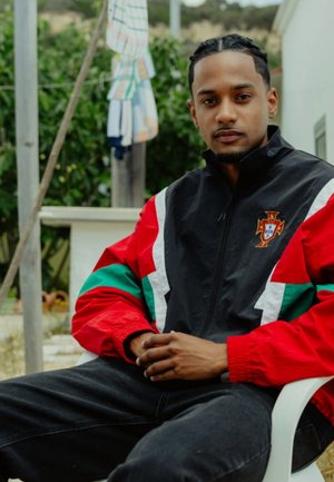 COPA Football, PORTUGAL 1990 RETRO FOOTBALL JACKET - Jas - red - black