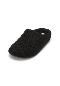 Marc O'Polo MARC O'POLO HAUSSCHUHE AUS RECYCELTEM POLYESTER - Chaussons - black