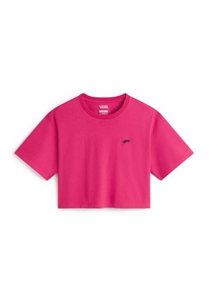 Vans SALTON RELAXED FIT CROP - Basic T-shirt - cherries jubilee