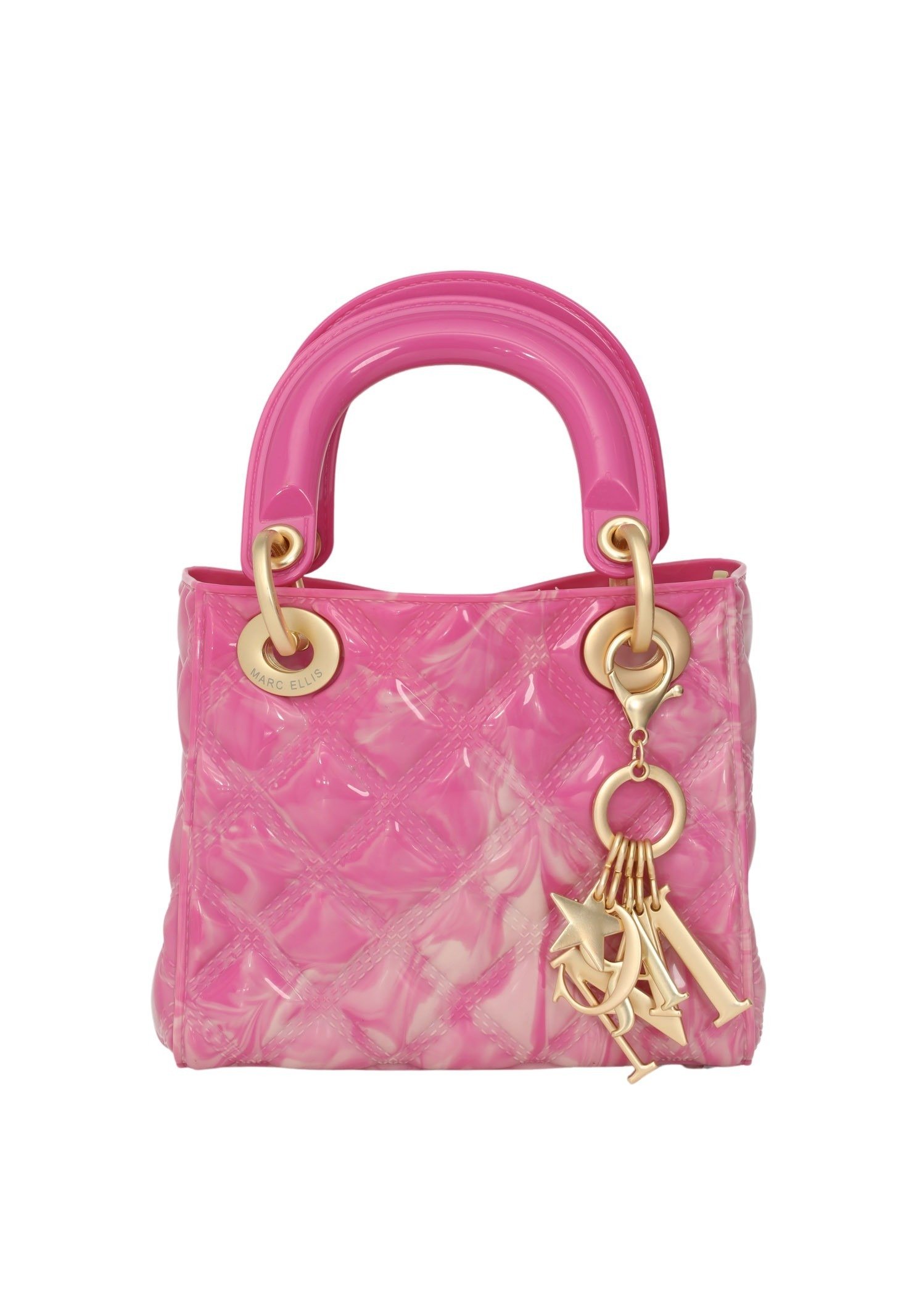 Borsa Kourtney S Deboss rosa cipria - Marc Ellis - Alfredo Ponticelli