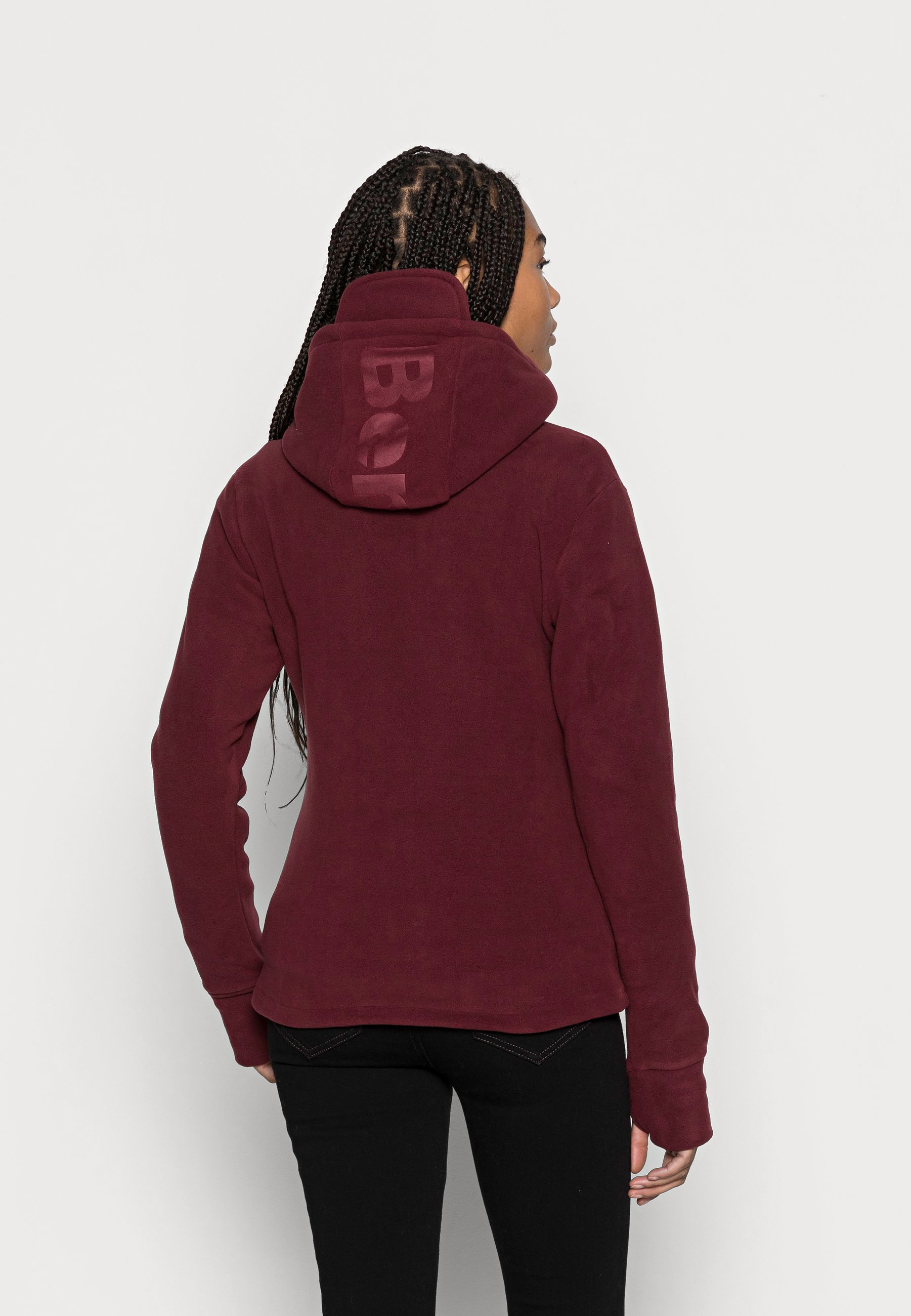 Bench NINJA - Fleece jacket - burgundy 