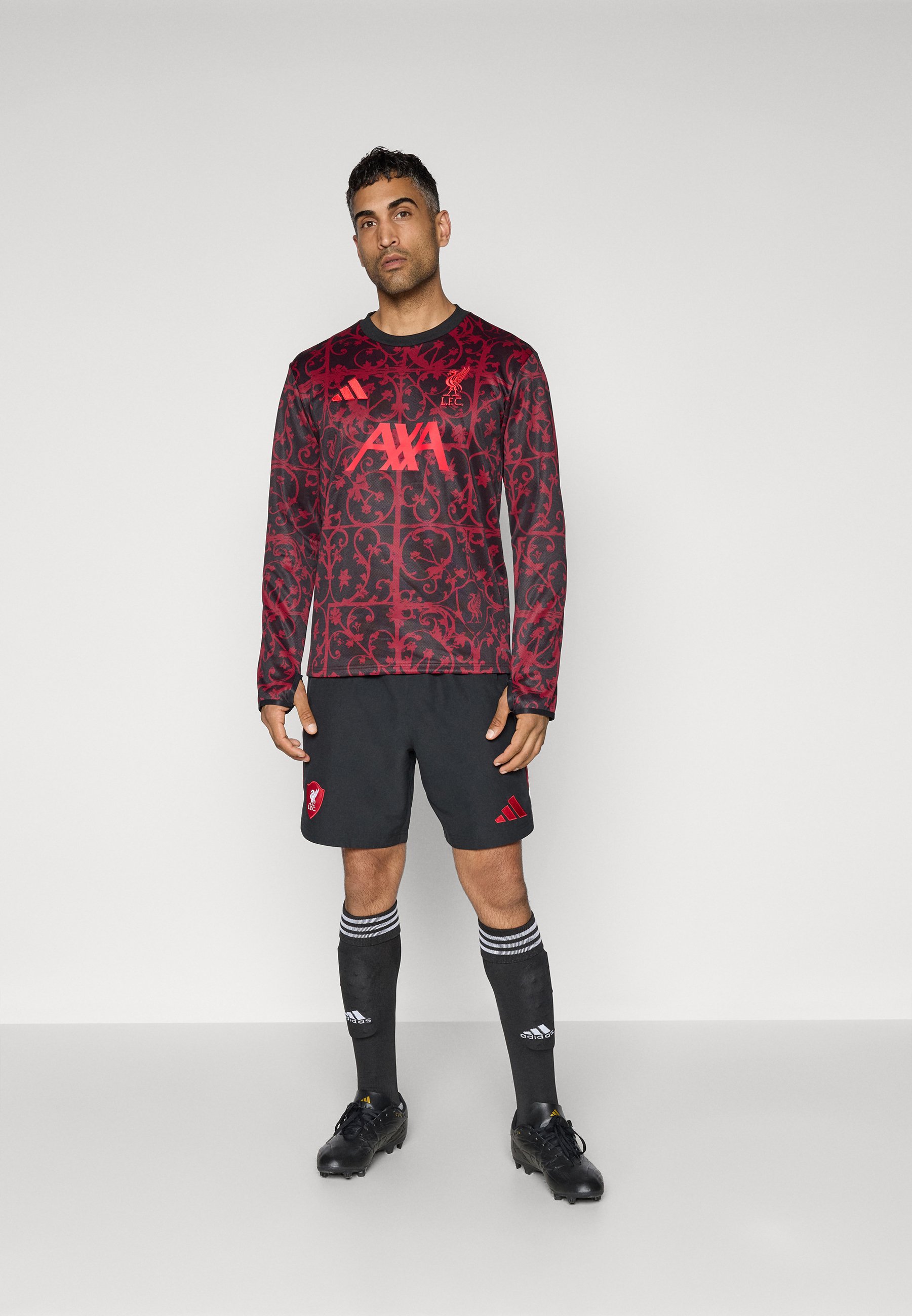 liverpool fc pre match top long sleeve