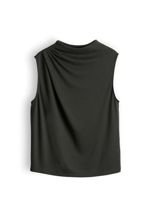someday., DRAPED FUNNEL NECK - Débardeur - midnight olive
