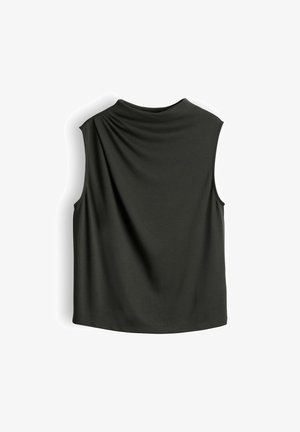 someday., DRAPED FUNNEL NECK - Débardeur - midnight olive