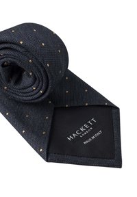 Hackett London STRUCTURE DOT - Tie - navy