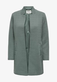 Kurzmantel Only Damen Mantel Grün ONLY Kurzmantel Balsam Green