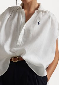Polo Ralph Lauren LINEN POPOVER SHIRT Blouse white - Main Image