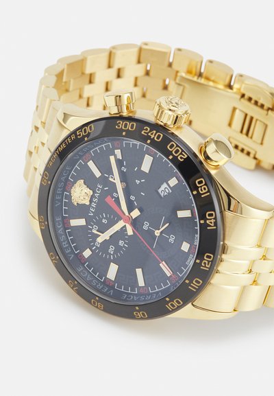 Versace HELLENYIUM - Kronograf - gold-coloured/black