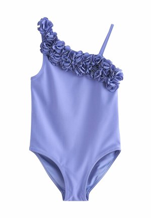 ONE-SHOULDER CORSAGE - Badedragt - blue