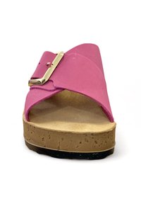 Rohde Muiltjes met hak - fuchsia