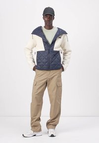 Helly Hansen STOWE HOODED HYBRID JACKET UNISEX - Zimní bunda - navy