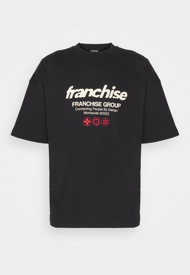 Franchise T-shirt print zwart