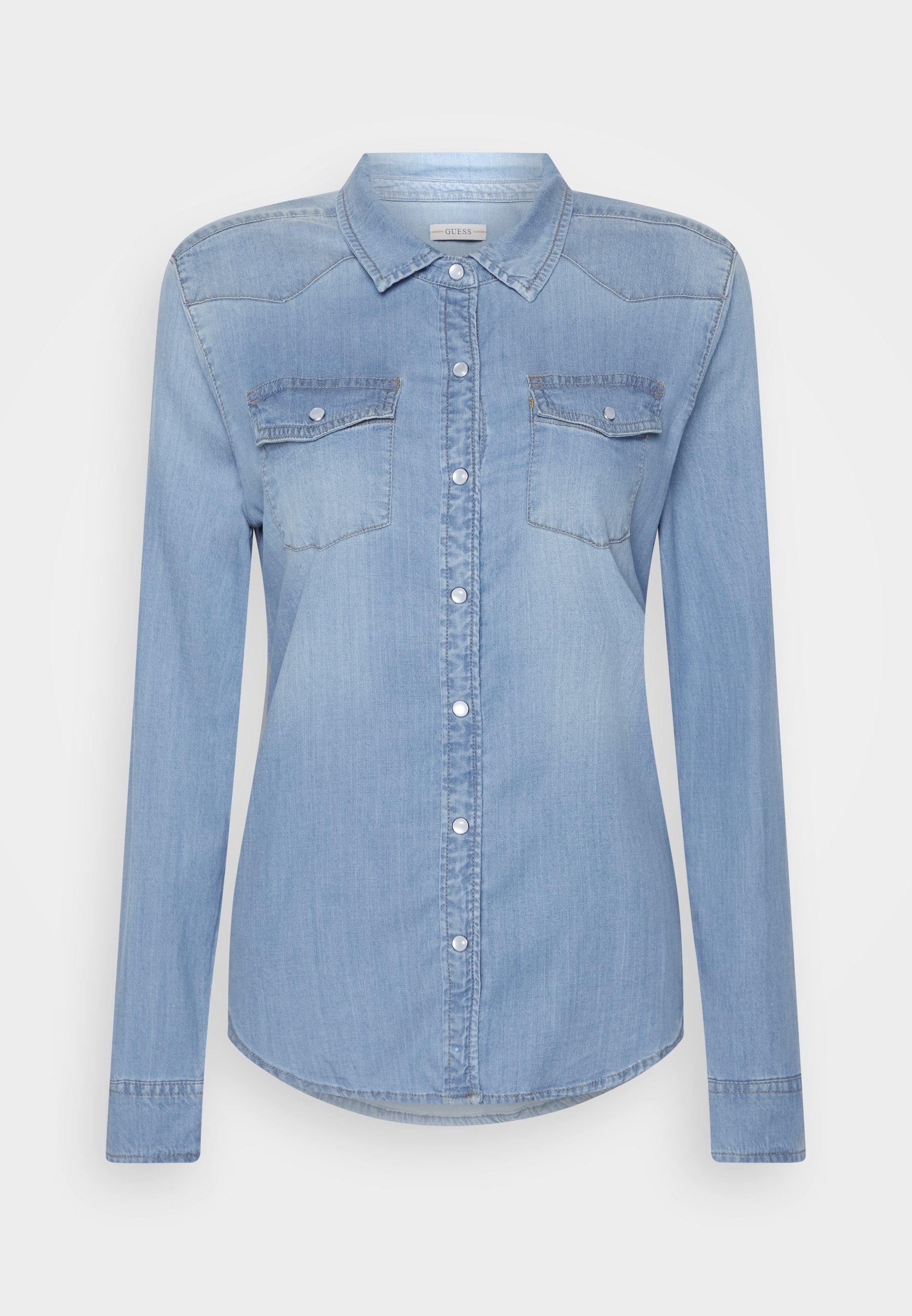Guess Chemisier blue denim/denim bleu (Seconde main) ZALANDO
