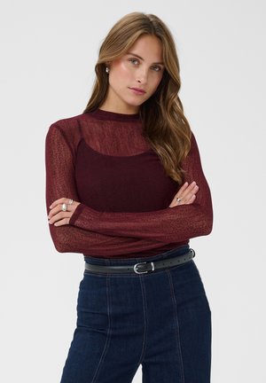 Saint Tropez, AADYSZ LONG SLEEVE - T-shirt à manches longues - winetasting melange