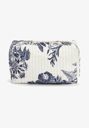 Trousse de toilette - blue floral print