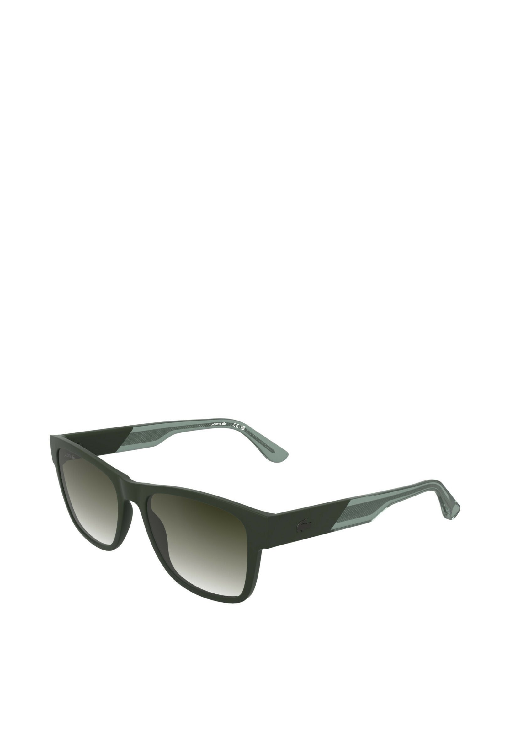 Lacoste Lunettes de soleil - matte khaki/kaki - ZALANDO.FR