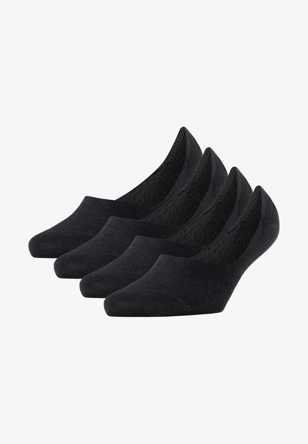 EVERYDAY 4ER PACK - Trainer socks - schwarz