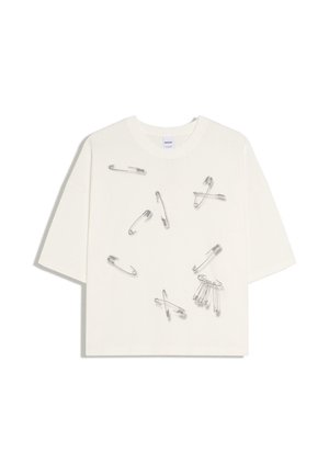 SHORT SLEEVE - Printtipaita - white