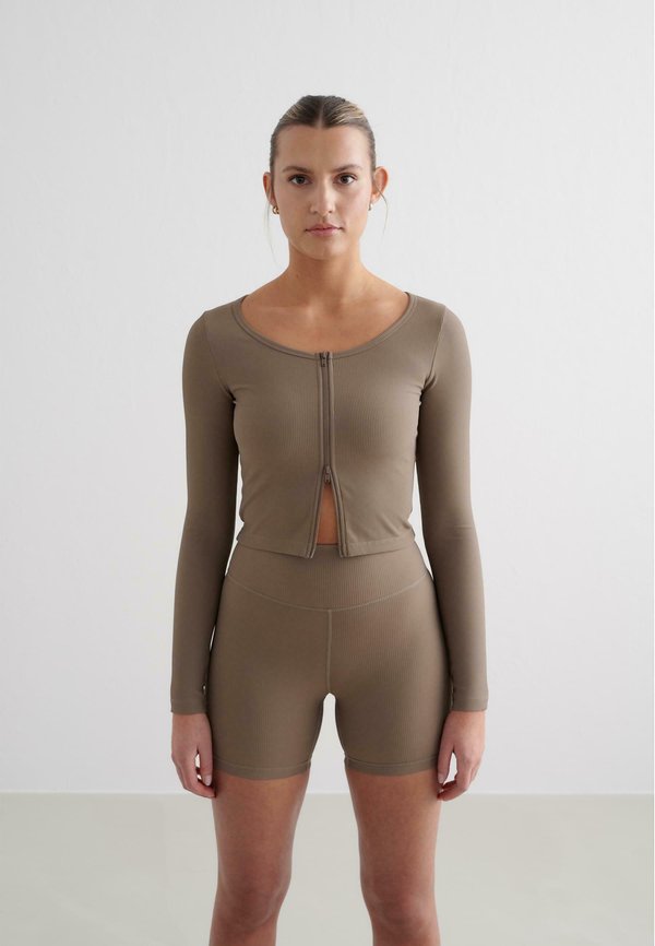 PERFORMANCE ZIPPED - Strickjacke