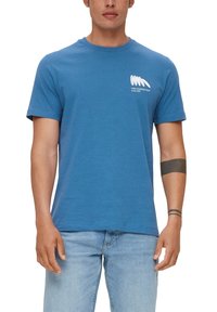 s.Oliver MIT FRONTPRINT - T-shirt z nadrukiem