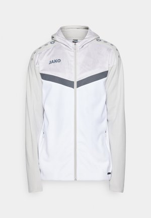 JAKO, ICONIC - Trainingsjacke - weiß/soft grey/anthra light