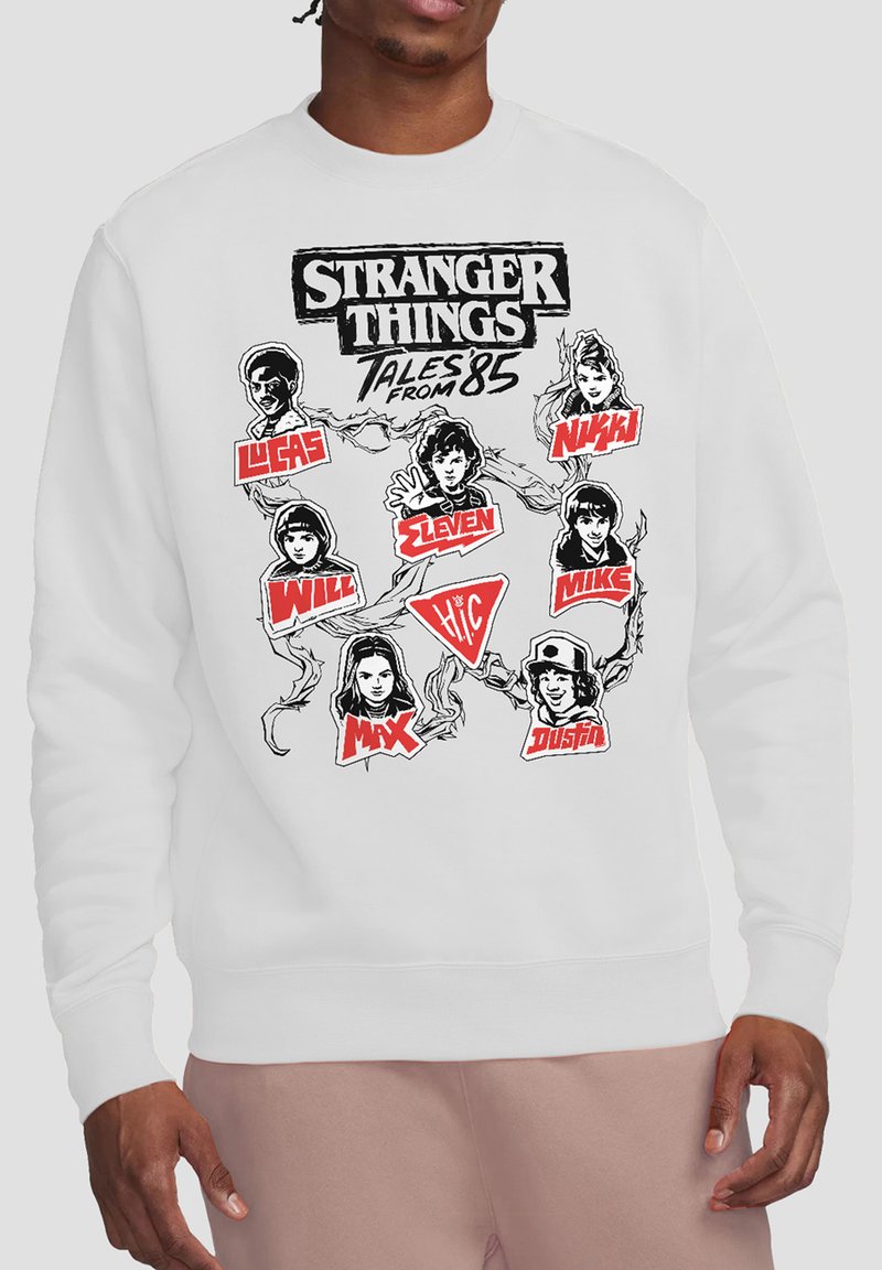 NETFLIX STRANGER THINGS TALES FROM 85 CHARACTER VINES - Sweatshirt ...